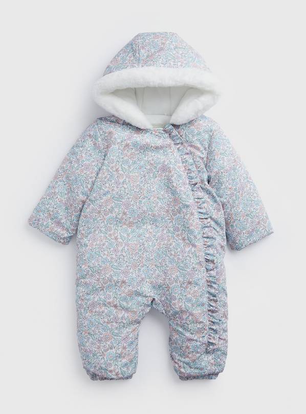 Baby girl snowsuit shop 9 12 months